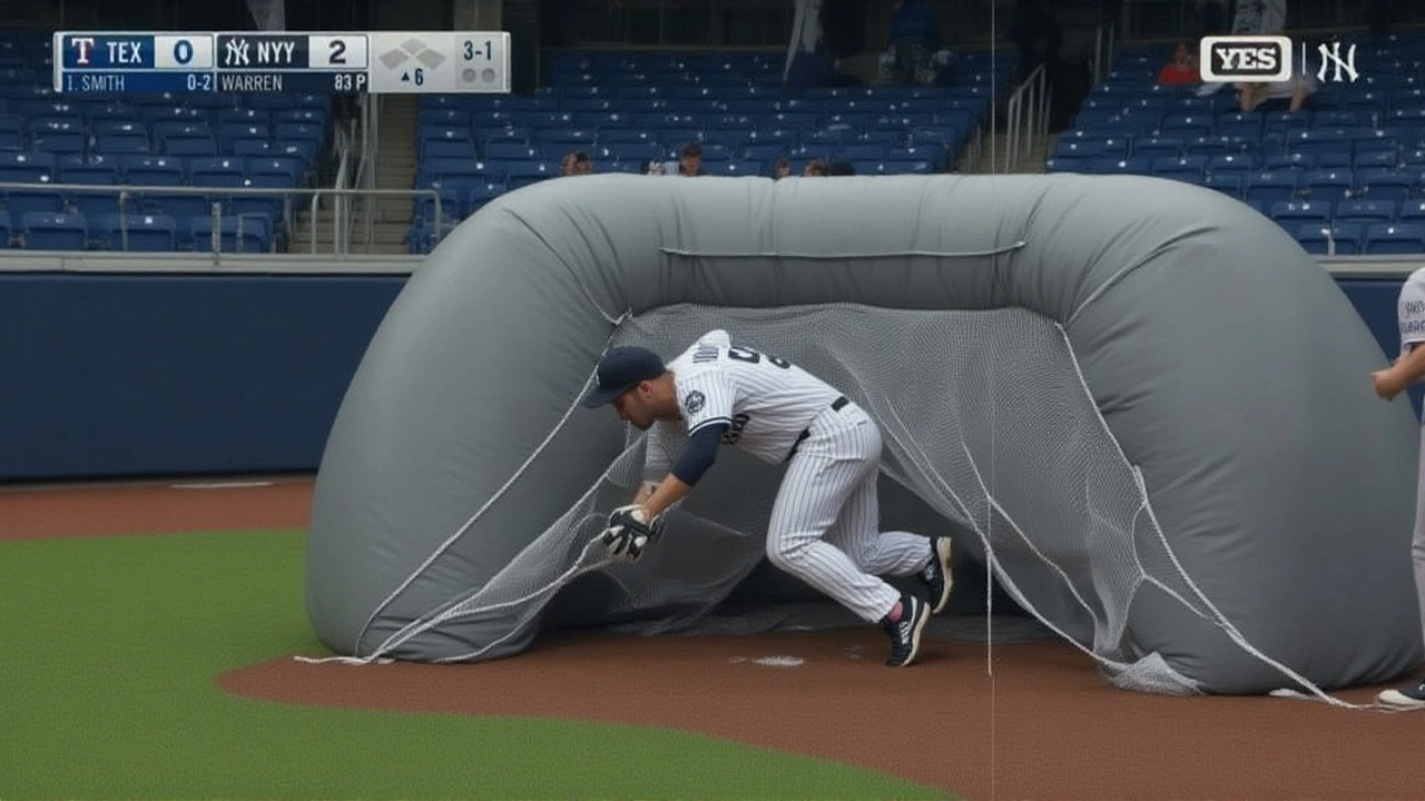Taylor’s handstand‑vangbal redt Royals tegen Rangers